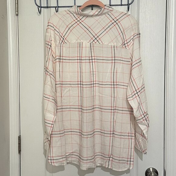 Torrid Drop Shoulder Button-Front Shirt - Picture 11 of 14